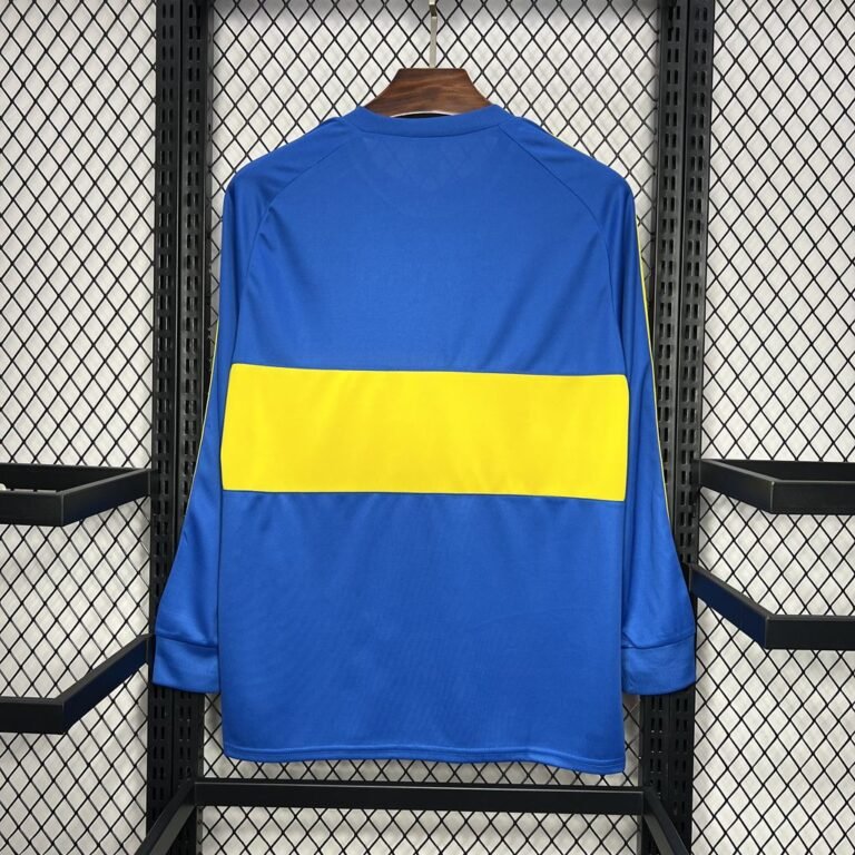 Boca Juniors Retro Langarm Home Trikot 1981-1982