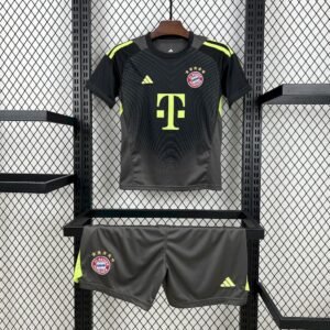 Bayern München Torwart Trikot Kinder 2025-2026 - Schwarz