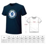 Chelsea FC Core Stretch Slim Cneck Gildan Tee T-Shirt Herren