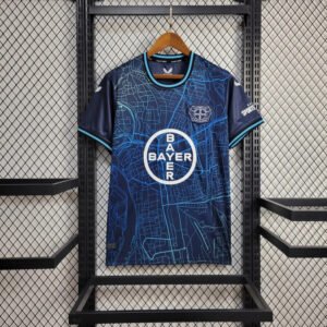 Bayer Leverkusen Sonderausgabe Trikot 2023-2024 - Blau