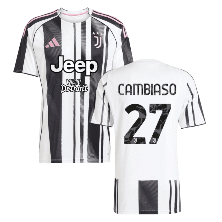 Juventus Andrea Cambiaso 27 Home Trikot 2025-2026