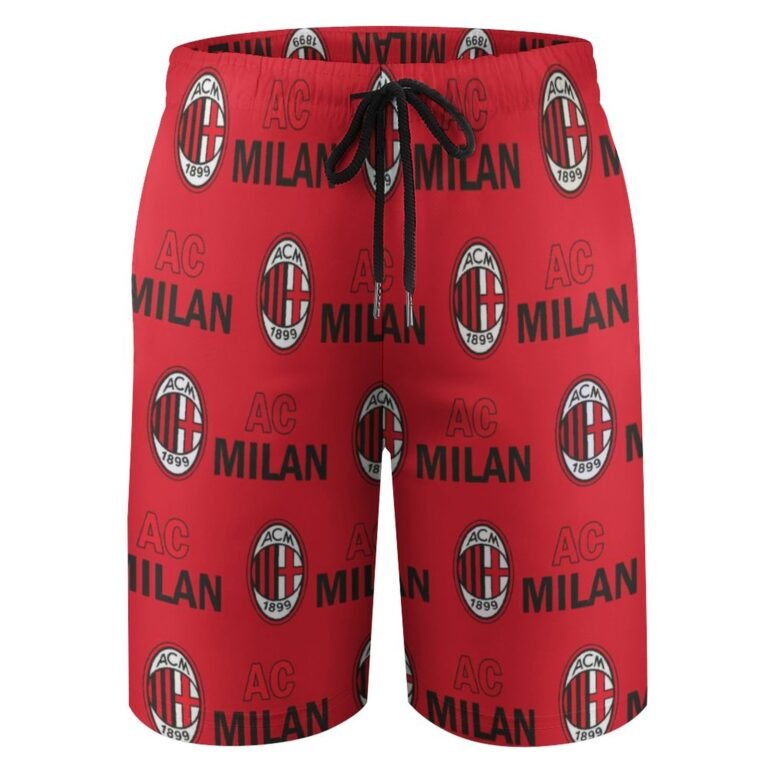 AC Mailand Kinder Badehose,Strandshorts Sommer Jogginghose,Strandhosen