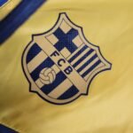 FC Barcelona Winterjacke 2023-2024 - Gelb Blau