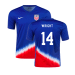USA Haji Wright 14 Away Trikot 2024-2025