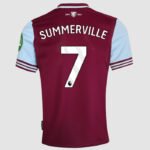 West Ham United Crysencio Summerville 7 Home Trikot 2024-2025