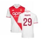 AS Monaco Kylian Mbappé 29 Home Trikot 2024-2025