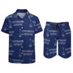 Tottenham Hotspur Lässiges Strandbekleidungsset Kurzärmeliges Hemd Plus Strandhose