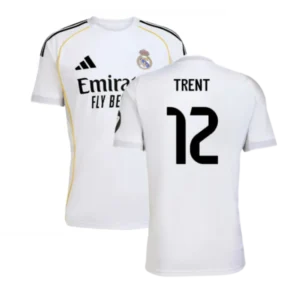 Real Madrid Trent Alexander-Arnold 12 Home Trikot 2025-2026