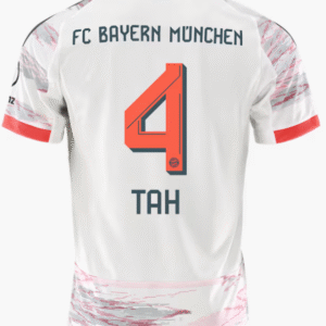 FC Bayern München Jonathan Tah 4 Away Trikot 2025-2026