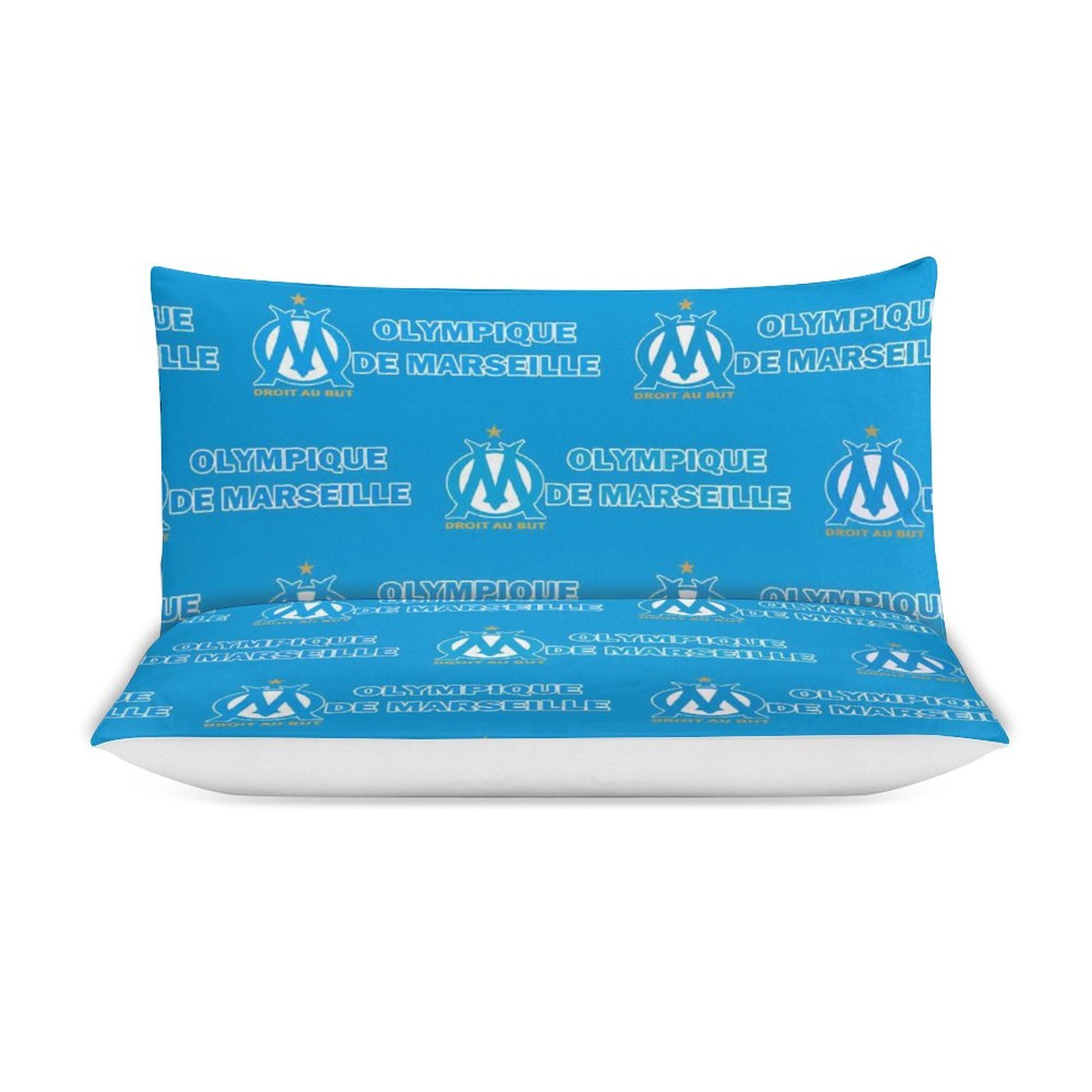 Olympique De Marseille Bettwäscheset 3 Stück Kinder Erwachsene Steppdeckenbezug Steppdeckenbezug Multi Size Laken Set Olympique De Marseille Bettwäscheset 3 Stück Kinder Erwachsene Steppdeckenbezug Steppdeckenbezug Multi Size Laken Set