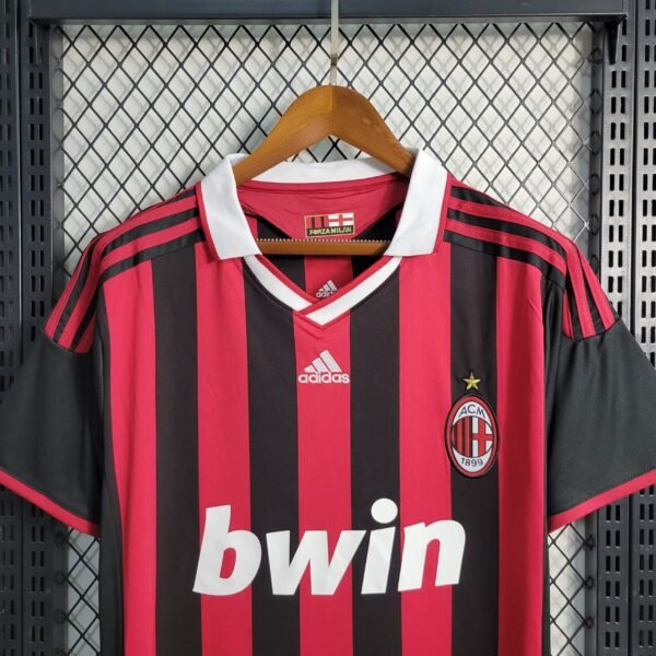 AC Mailand Ronaldinho 80 Home Retro Trikot 2009-2010