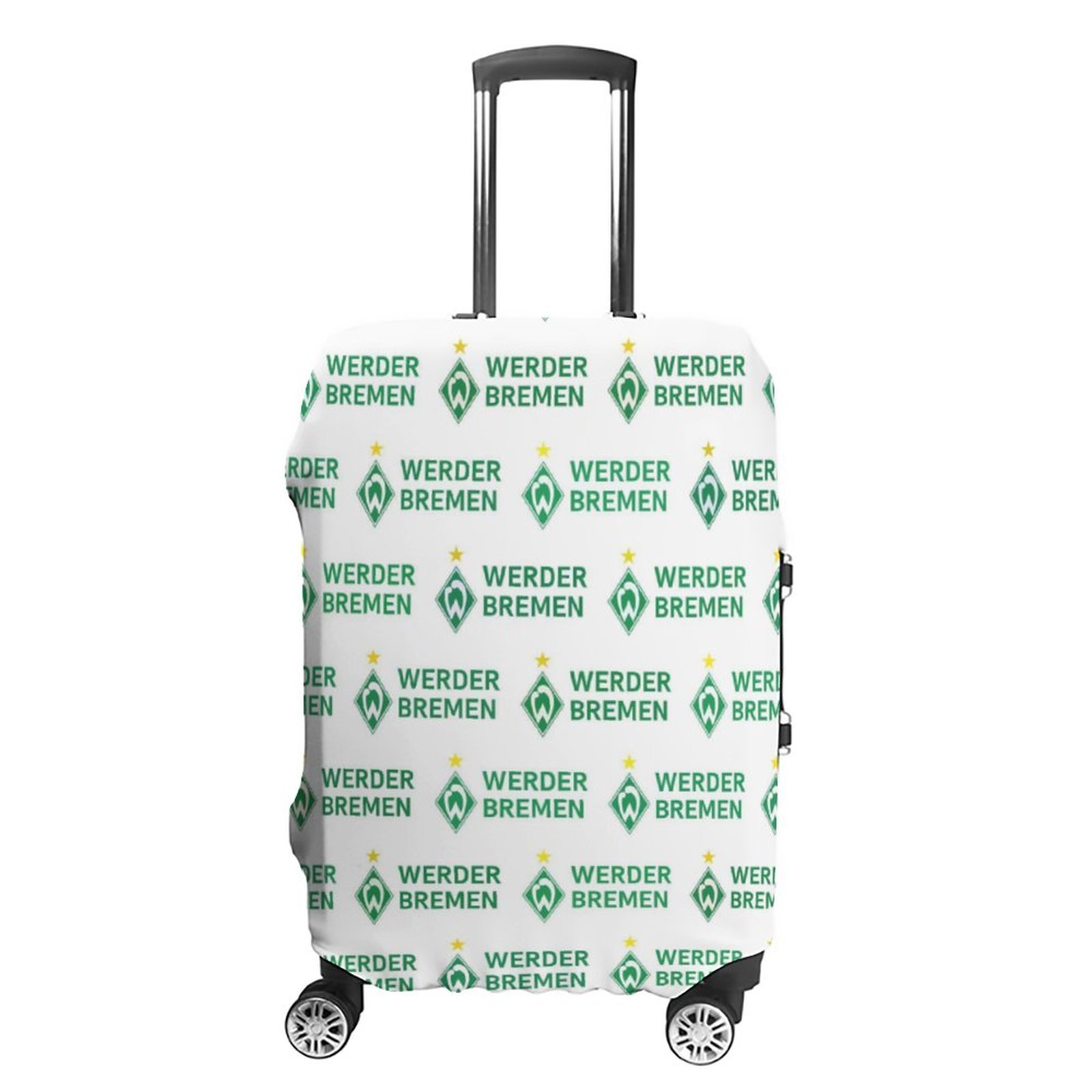 Werder Bremen Gepäckschutz Elastisches Design Staubdicht Und Anti-Kratz-Gepäckhülle Werder Bremen Gepäckschutz Elastisches Design Staubdicht Und Anti-Kratz-Gepäckhülle