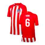Atletico Madrid Koke 6 Heimtrikot Kinder Minikit 2023-2024
