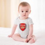 Arsenal Baby Bodysuit Strampler Schlafanzug Mit Kurzen Ärmeln