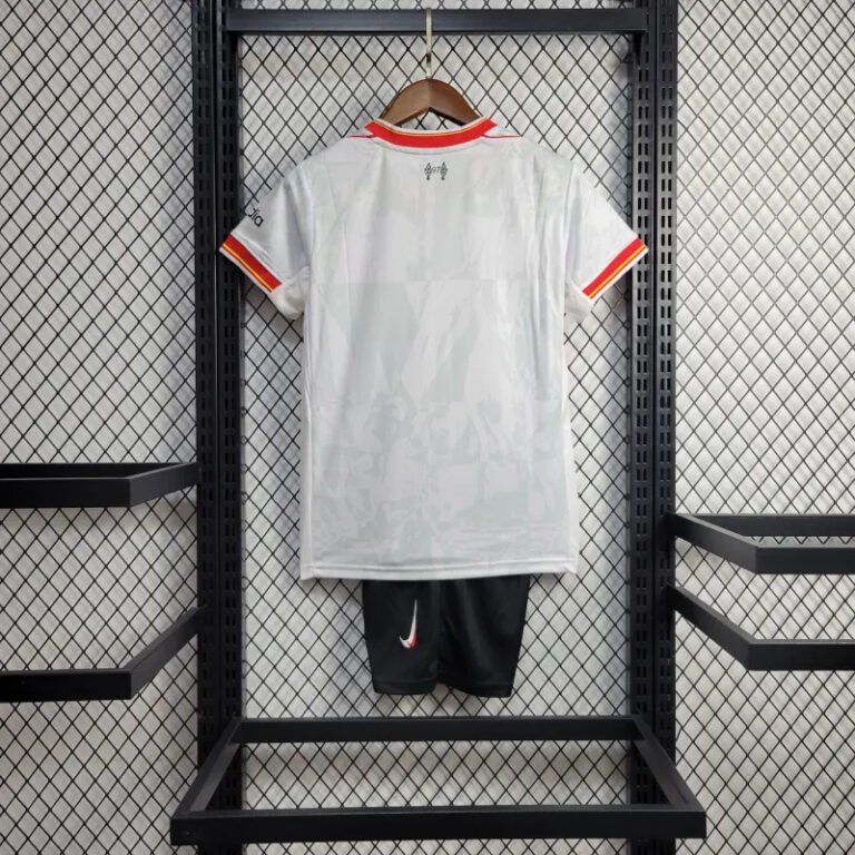FC Liverpool Third Trikot Kinder Minikit 2024-2025 - Weiß