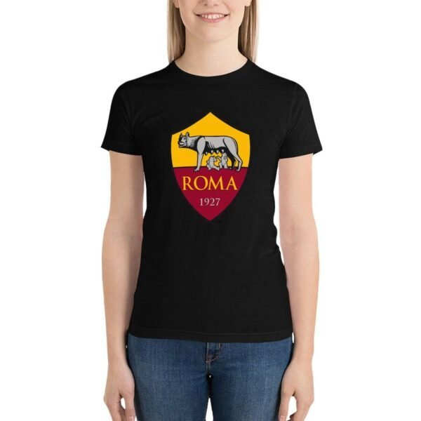 AS Rom Damen Kurzarm Rundhals T-Shirt Casual Sommer Tops