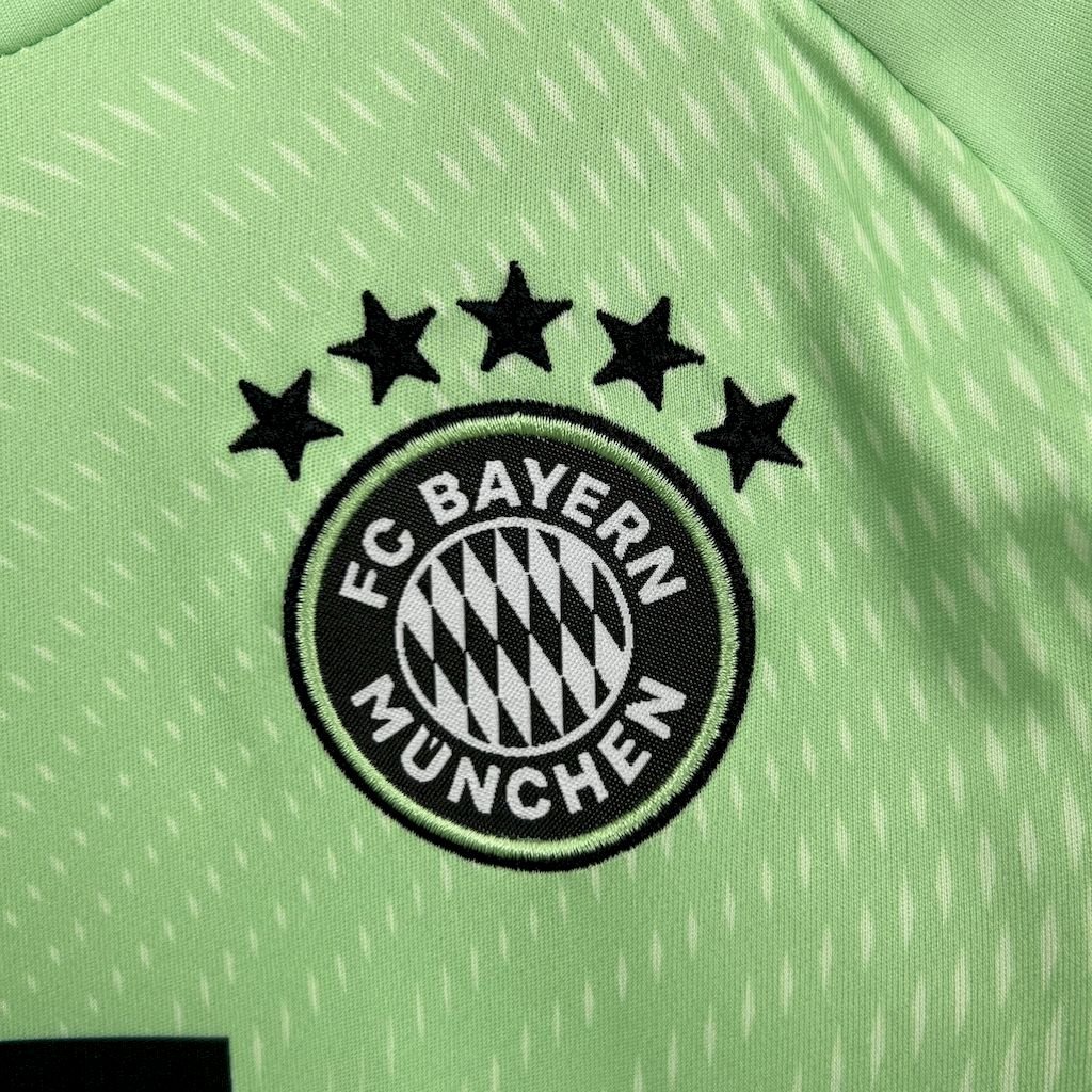 Bayern München Manuel Neuer 1 Heimtrikot Torwart Kinder 2025-2026 Bayern München Manuel Neuer 1 Heimtrikot Torwart Kinder 2025-2026