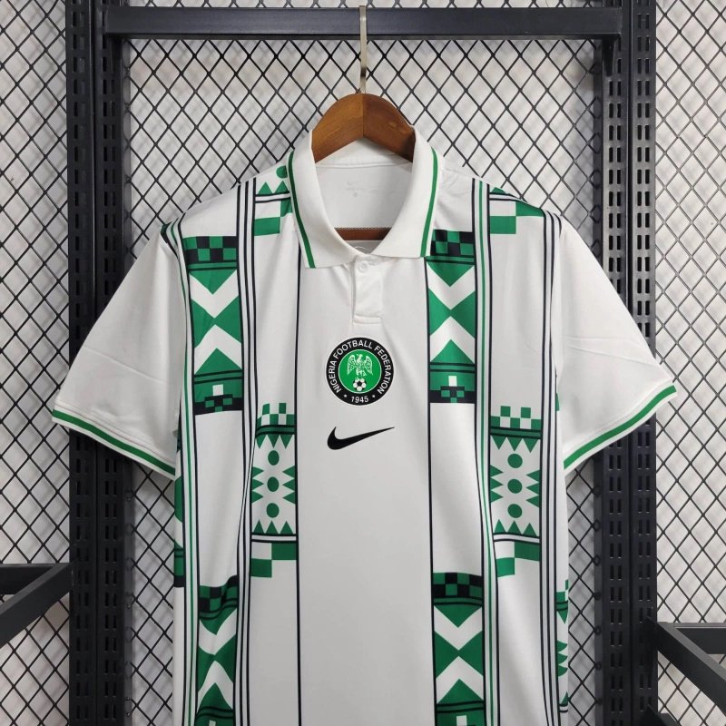 Nigeria Away Sonderausgabe Trikot 2024-2025 - Weiß Nigeria Away Sonderausgabe Trikot 2024-2025 - Weiß