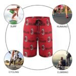 AC Mailand Kinder Badehose,Strandshorts Sommer Jogginghose,Strandhosen