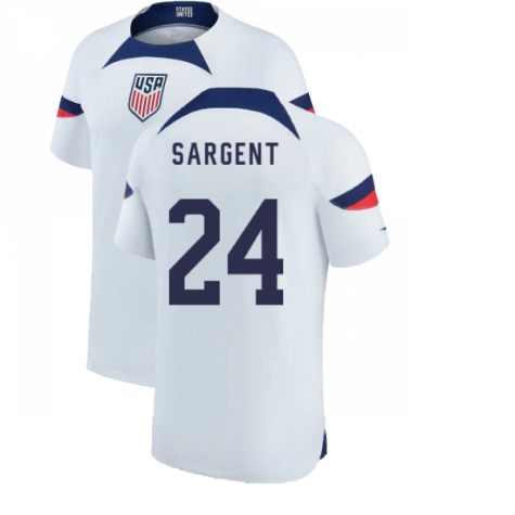 USA Josh Sargent 24 Home Trikot WM 2022