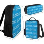 Olympique De Marseille Student Schulranzen Lunchbag Stifttasche Kombination