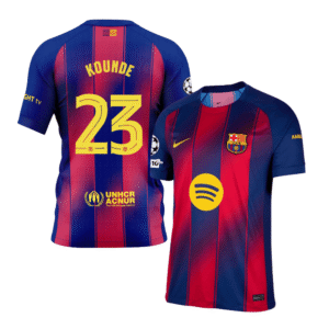 FC Barcelona Jules Koundé 23 Home Trikot 2025-2026