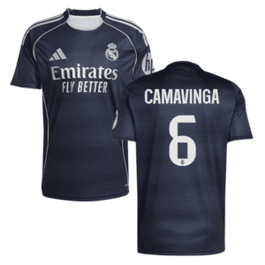 Real Madrid Eduardo Camavinga 6 Away Trikot 2025-2026