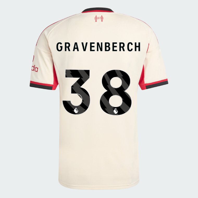 FC Liverpool Ryan Gravenberch 38 Away Trikot 2025-2026