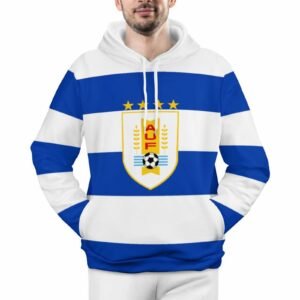 Uruguay Kapuzenpulli Mit Fleece Für Männer Und Frauen