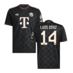 FC Bayern München Luis Diaz 14 Third Trikot 2025-2026