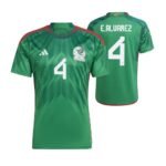 Mexico Edson Alvarez 4 Home Trikot WM 2022