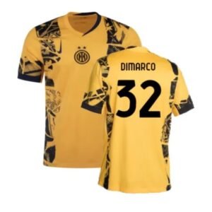 Inter Mailand Federico Dimarco 32 Third Trikot 2024-2025