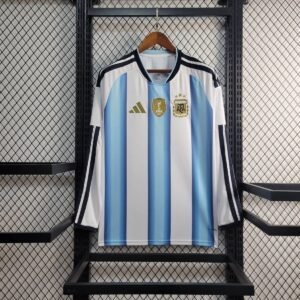 Argentinien Langarm Home Trikot WM 2026