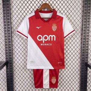 AS Monaco Home Kinder Minikit 2026-2027