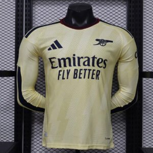 Arsenal Third Langarm Trikot Spieler Edition 2026-2027