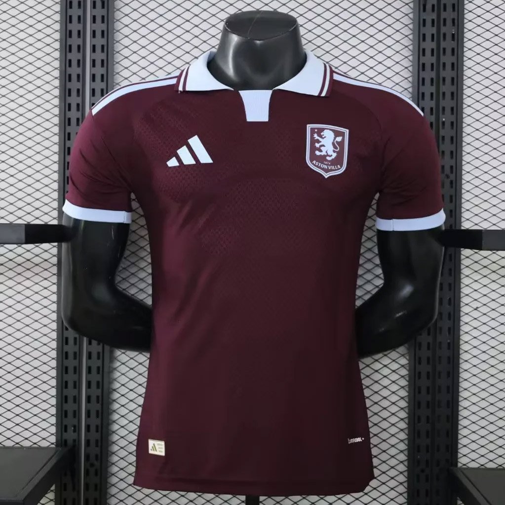 26_27 Aston Villa Home Player Version Soccer Jersey 1 Aston Villa Heim Trikot 26/27