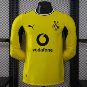 Borussia Dortmund Home Trikot Langarm Spieler Edition 2026-2027