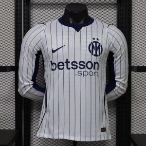 Inter Mailand Away Langarm Trikot Spieler Edition 2026-2027