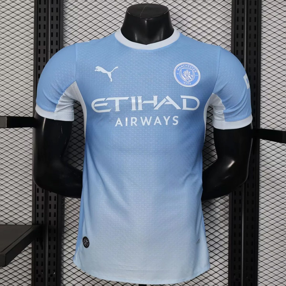 26_27 Manchester City Home Player Version Soccer Jersey 1_ZT
