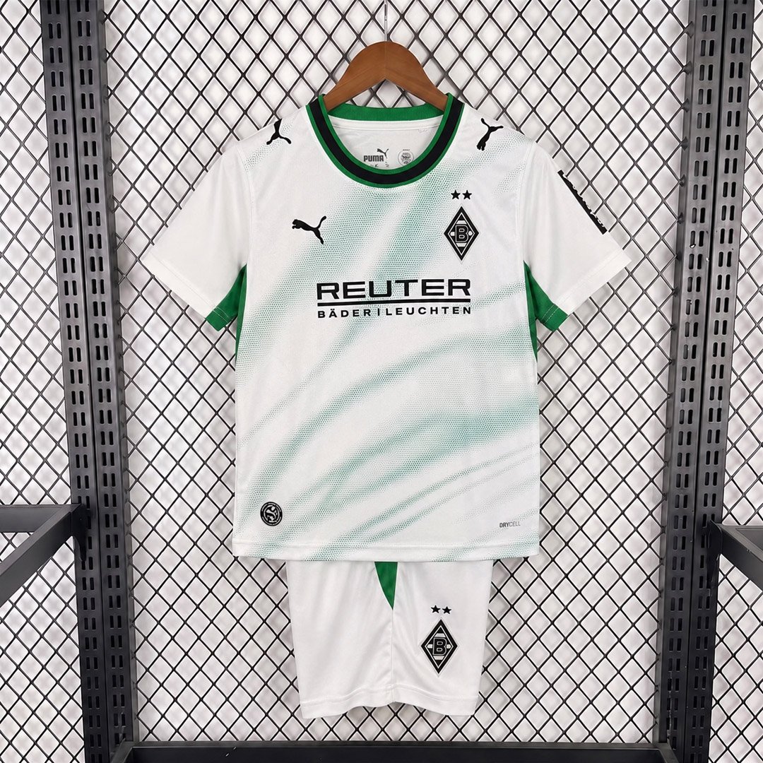 26_27 Monchengladbach Home Kids Soccer Jersey Size 16-28 1