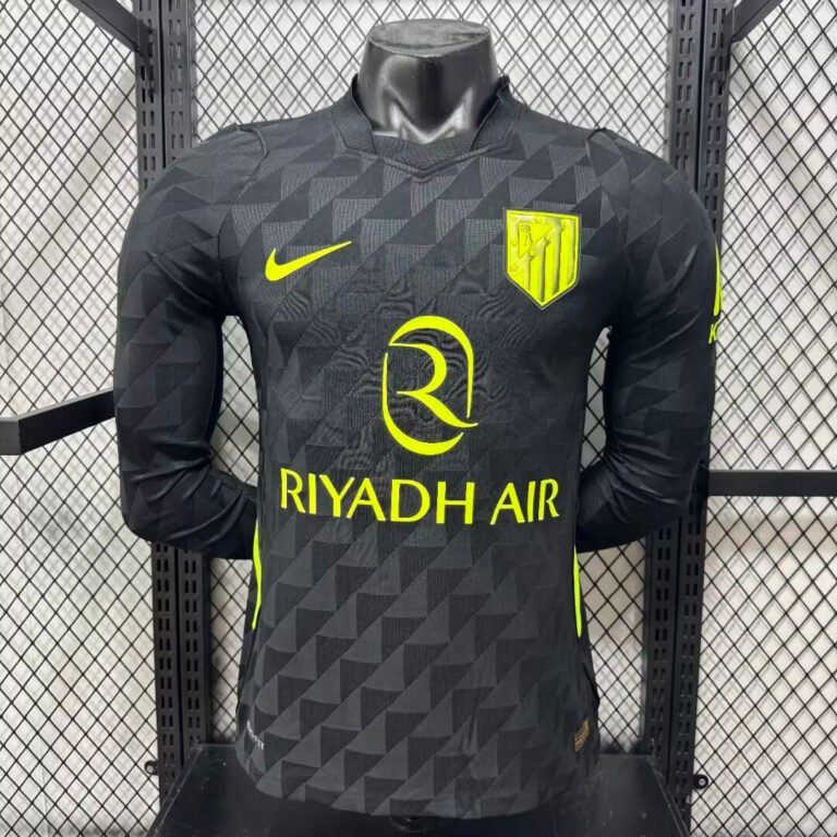 26/27 Atletico Madrid Away Long Sleeve Player Version Soccer Jersey