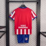 26/27 Atletico Madrid Home Kids Soccer Jersey – Ansicht 2
