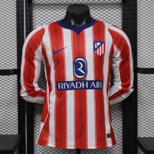 Atletico Madrid Home Langarm Trikot 2026-2027 Spieler Edition