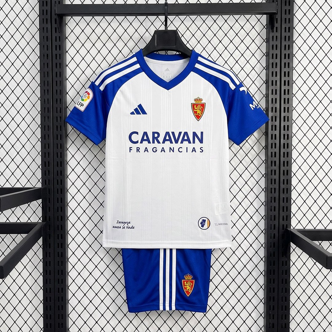 Real Saragossa Home Kinder Kit 2026-2027 Real Saragossa Home Kinder Kit 2026-2027