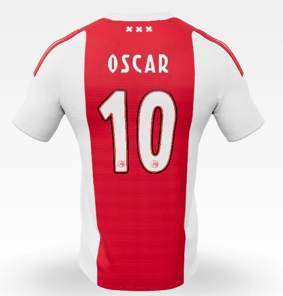 Gloukh Oscar Trikot – Ajax Amsterdam Home Trikot 2026-2027 Gloukh Oscar 10