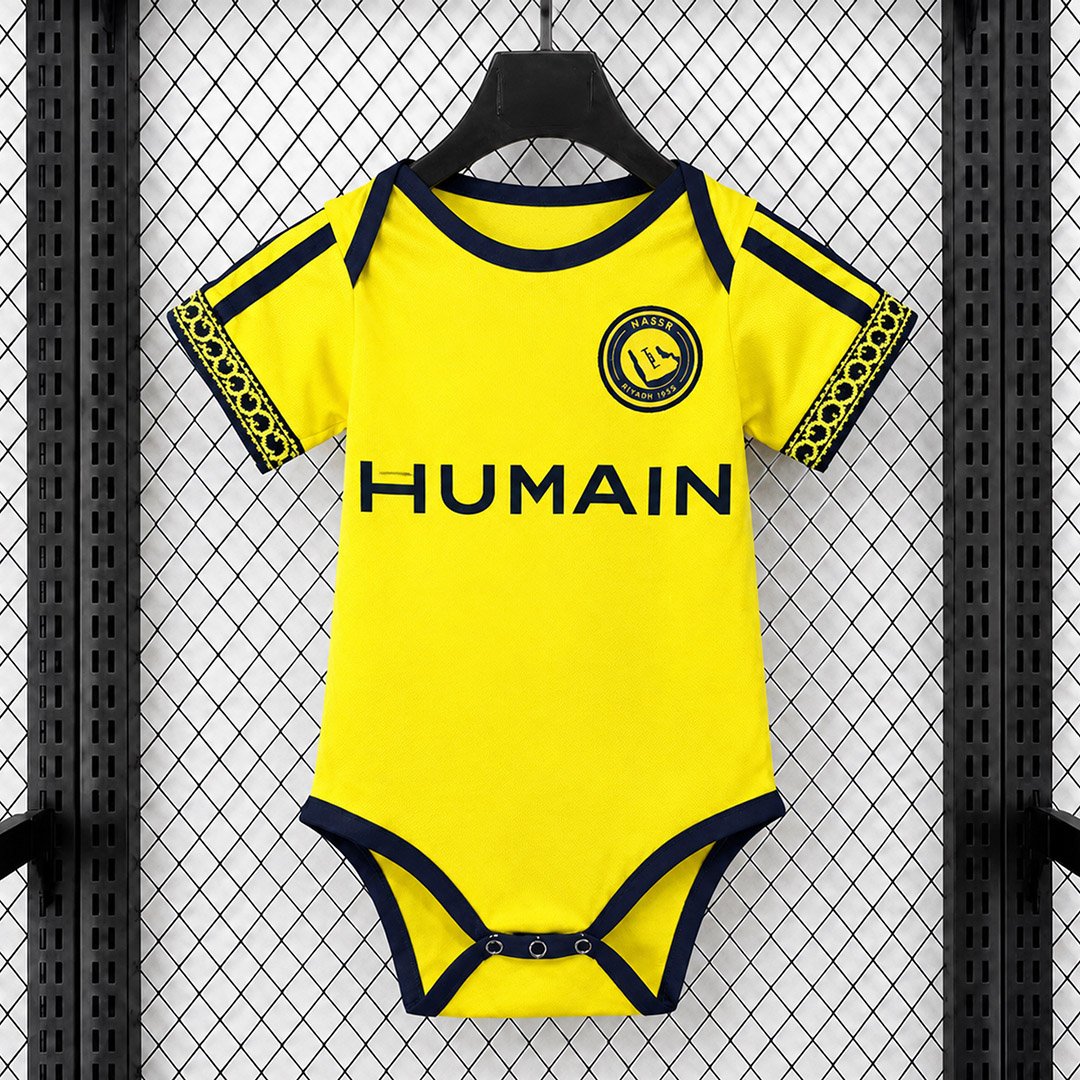 Al-Nassr Home Baby Trikot 2026-2027 Al-Nassr Home Baby Trikot 2026-2027