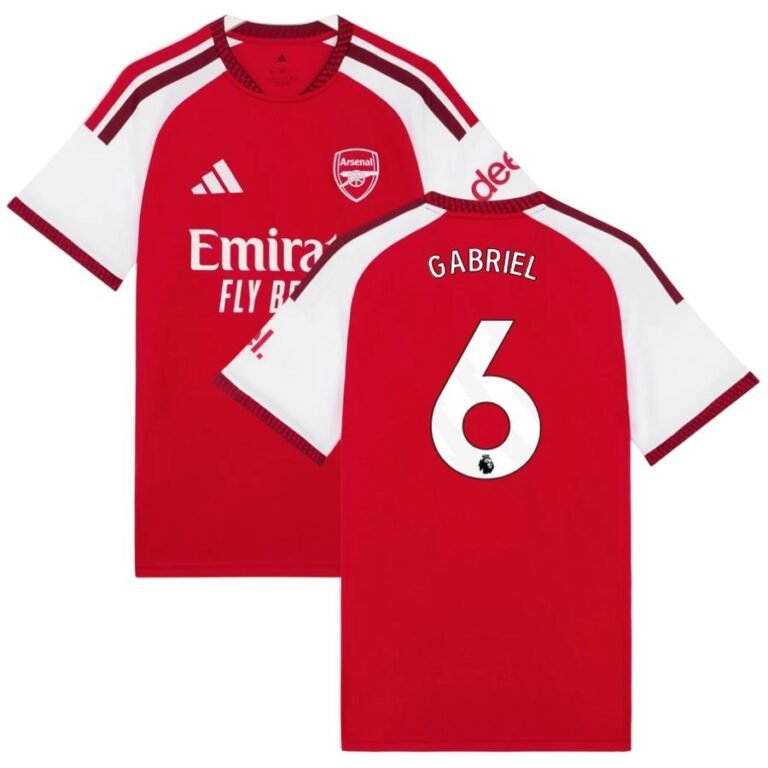 Gabriel Trikot – Arsenal Home Trikot 2026-2027 Gabriel Magalhaes 6