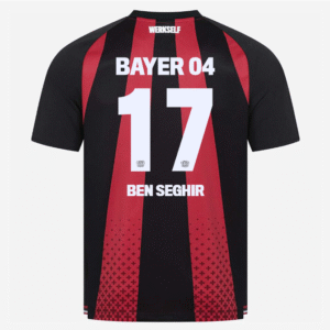 Eliesse Ben Seghir Trikot – Bayer Leverkusen Home Trikot 2026-2027 Eliesse Ben Seghir 17