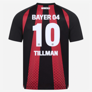 Malik Tillman Trikot – Bayer Leverkusen Home Trikot 2026-2027 Malik Tillman 10