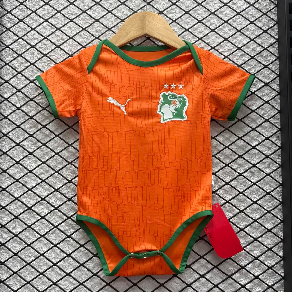 Elfenbeinküste Home Babys Trikot 2026 Elfenbeinküste Home Babys Trikot 2026
